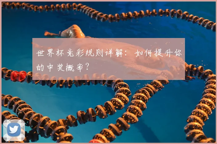 世界杯竞彩规则详解:如何提升你的中奖概率?